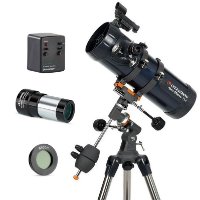 Teleskop CELESTRON AstroMaster 114 EQ Newtonian Reflector sa mjesečevim filterom i adapterom za smartphone