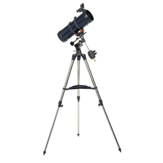 Teleskop CELESTRON AstroMaster 114 EQ Newtonian Reflector sa mjesečevim filterom i adapterom za smartphone