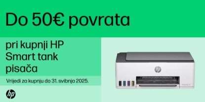 Prikažite detalje za Ostvari do 50€ povrata pri kupnji HP odabranih pisača