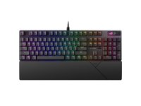 Tipkovnica ASUS ROG Strix Scope II, RGB, mehanička, ROG NX Snow switch, US Layout, crna, USB