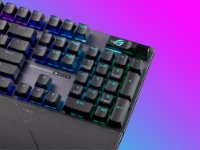 Tipkovnica ASUS ROG Strix Scope II, RGB, mehanička, ROG NX Snow switch, US Layout, crna, USB