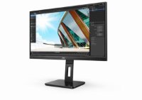 Monitor 27" AOC 27P2Q, FHD, IPS, 75Hz, 4ms, 250cd/m2, 1000:1, pivot, crni