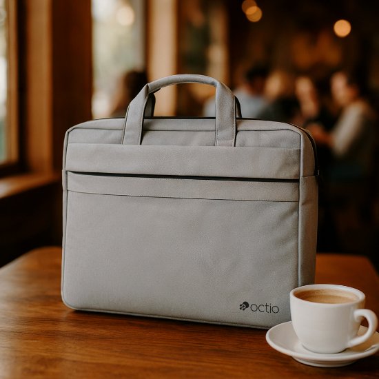 Torba za laptop OCTIO Ascend, 15.6", siva