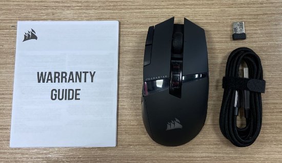 RABLJENI - Miš CORSAIR Darkstar Wireless, RGB, optički, bežični, 26000dpi, crni