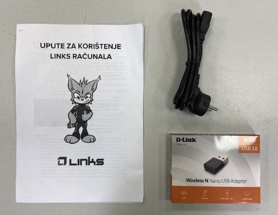RABLJENI - Računalo LINKS Gaming G124A / Ryzen 7 5700X, 16GB DDR4 RGB, 1TB SSD NVMe, RTX4070 12GB roza, WIFI, bez OS