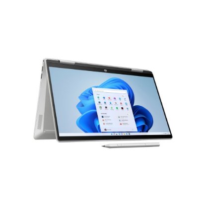 Laptop HP Pavilion x360 9Z2D7EA / Core 5 120U, 16GB, 1TB SSD, Intel HD Graphics, 14" FHD IPS Touch, Windows 11, srebrni