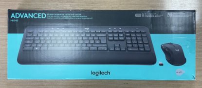 RABLJENI - Tipkovnica + miš LOGITECH MK545 Advanced Combo, bežična, crna, Unifying receiver USB