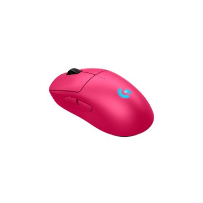 Miš LOGITECH Pro 2 Lightspeed, RGB, optički, bežični, 32000dpi, rozi