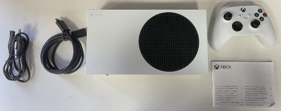 RABLJENI - Igraća konzola MICROSOFT XBOX Series S, 512GB SSD, gamepad, bijela, 3 mjeseca Game Pass
