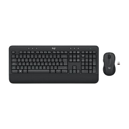 RABLJENI - Tipkovnica + miš LOGITECH MK545 Advanced Combo, bežična, crna, Unifying receiver USB