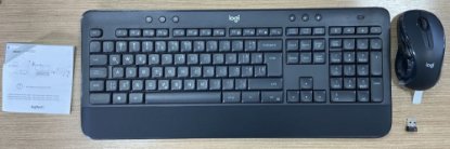 RABLJENI - Tipkovnica + miš LOGITECH MK545 Advanced Combo, bežična, crna, Unifying receiver USB