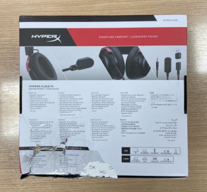 RABLJENI - Slušalice HyperX Cloud III Gaming, DTS, crno-crvene
