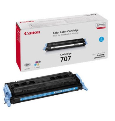 Toner CANON CRG-707C, cijan