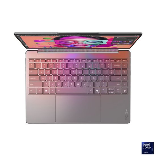 Laptop LENOVO Yoga 9 83lc002esc / Core Ultra 7 258V, 32GB, 1TB SSD, Intel Arc Graphics, 14" 2,8K 120Hz OLED Touch, Windows 11 Pro, sivi