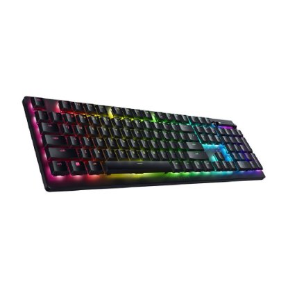Tipkovnica RAZER Deathstalker V2 Pro, bežična, mehanička, Red Linear Switch, RGB, US, crna