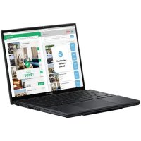 Laptop ASUS Zenbook Duo UX8406CA-PZ042X / Core Ultra 9 285H, 32GB, 2TB SSD, Intel Arc Graphics, 14" 2,8K 120Hz OLED Touch, Windows 11 Pro, sivi