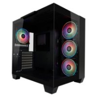 Računalo LINKS Gaming G182I / Core i5 13600K, 16GB DDR5, 2TB SSD NVMe, AMD Radeon RX 7700XT 12GB, WiFi, bez OS, crno