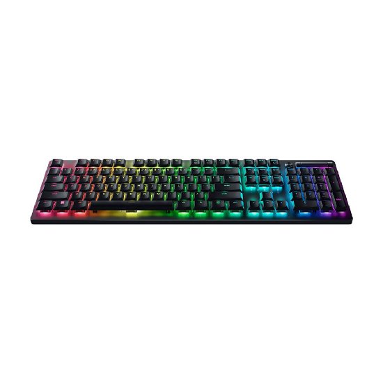 Tipkovnica RAZER Deathstalker V2 Pro, bežična, mehanička, Red Linear Switch, RGB, US, crna