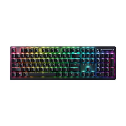 Tipkovnica RAZER Deathstalker V2 Pro, bežična, mehanička, Red Linear Switch, RGB, US, crna