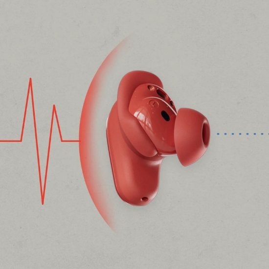 Slušalice SKULLCANDY METHOD 360 ANC IN-EAR, True Wireless Earbuds, Bluetooth 5.3, crvene