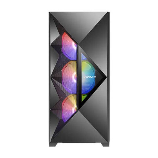 Kućište ANTEC DF800 Flux, MIDI, ATX, crno, bez napajanja