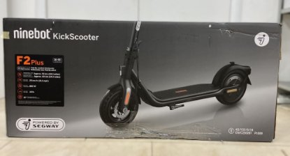 RABLJENI - Električni romobil SEGWAY Ninebot KickScooter F2 Plus E, autonomija do 55km, brzina 25km/h, kotači 10˝, crni