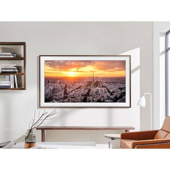 QLED TV 55" SAMSUNG The Frame QE55LS03DAUXXH, Tizen, 4K UHD, DVB-T2/C/S2, HDMI, Wi-Fi, BT, USB, LAN - energetski razred G