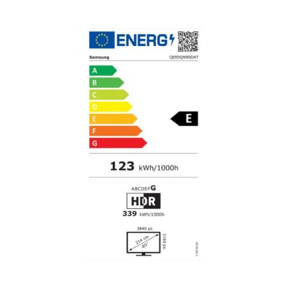 QLED TV 85" SAMSUNG Neo QE85QN90DATXXH, Tizen, 4K UHD, DVB-T2/C/S2, HDMI, Wi-Fi, BT, USB, LAN - energetski razred E