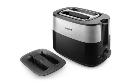 Toster PHILIPS HR2517/90, 830 W, dva otvora, srebrno-crni