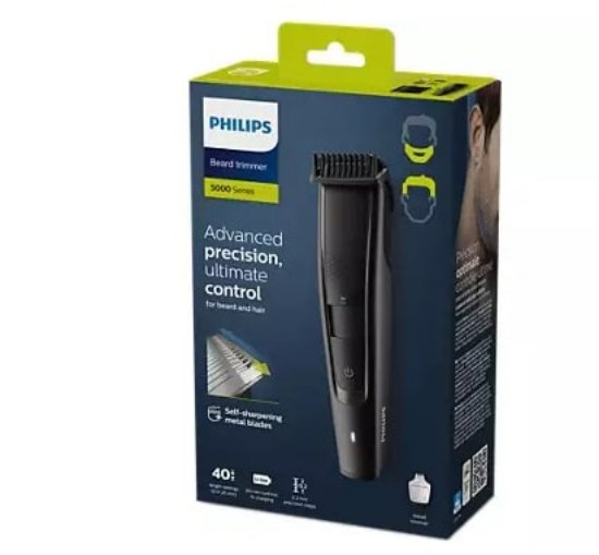 Trimer PHILIPS Series 5000 BT5515/75, žična i bežična uporaba, kosa i brada