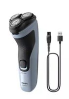 Aparat za brijanje PHILIPS X3003/00, bežična uporaba, za mokro i suho brijanje, svijetlo plavi