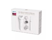 Epilator PHILIPS BRE740/90, bežičan, 12 nastavaka, bijeli