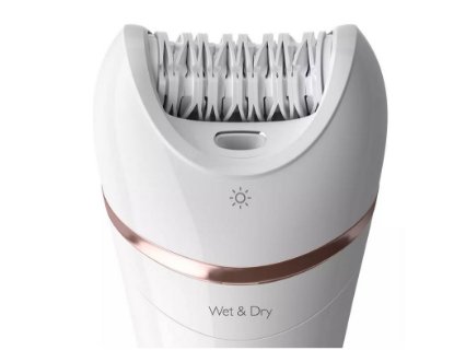 Epilator PHILIPS BRE740/10, za uporabu na mokroj ili suhoj koži, + 9 nastavaka