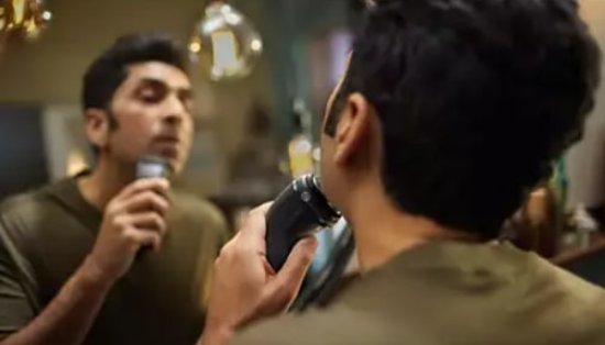 Aparat za brijanje PHILIPS S3244/12, bežična uporaba, za mokro i suho brijanje, crni