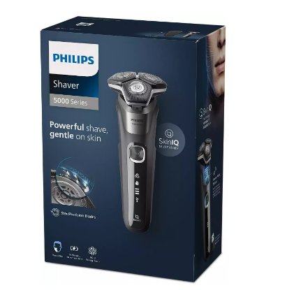 Aparat za brijanje PHILIPS S5887/30, za mokro i suho brijanje, crno