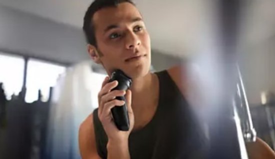 Aparat za brijanje PHILIPS X3001/00, bežična uporaba, za mokro i suho brijanje, crni