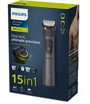 Multigroom PHILIPS Series 7000 MG7950/15, 15 u 1, lice, kosa i tijelo
