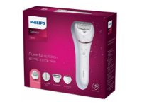 Epilator PHILIPS BRE740/10, za uporabu na mokroj ili suhoj koži, + 9 nastavaka