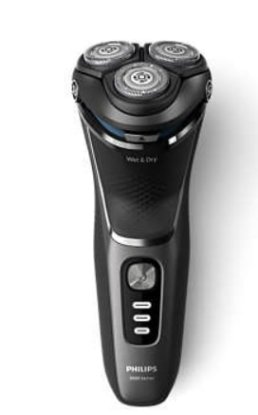Aparat za brijanje PHILIPS S3343/13, bežična uporaba, za mokro i suho brijanje, crni