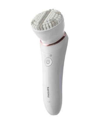 Epilator PHILIPS BRE740/90, bežičan, 12 nastavaka, bijeli