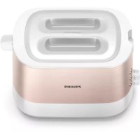 Toster PHILIPS HD2638/11, 1050W, bijelo-rozi
