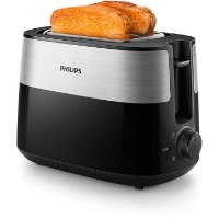 Toster PHILIPS HD2516/90, 830W, crni/inox