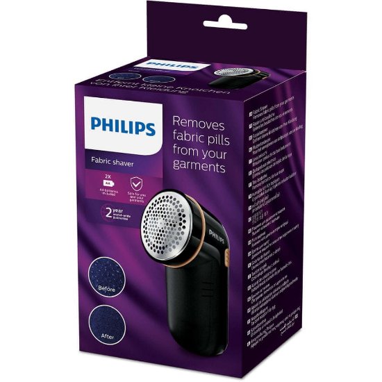 Aparat za uklanjanje vlakana s odjeće PHILIPS GC026/80, crni