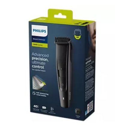 Trimer PHILIPS Series 5000 BT5515/20, za bradu, žičana i bežična uporaba