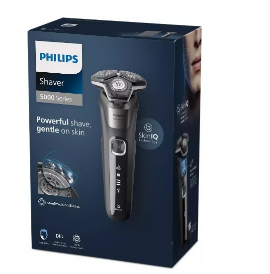 Aparat za brijanje PHILIPS S5887/10, za mokro i suho brijanje, plava