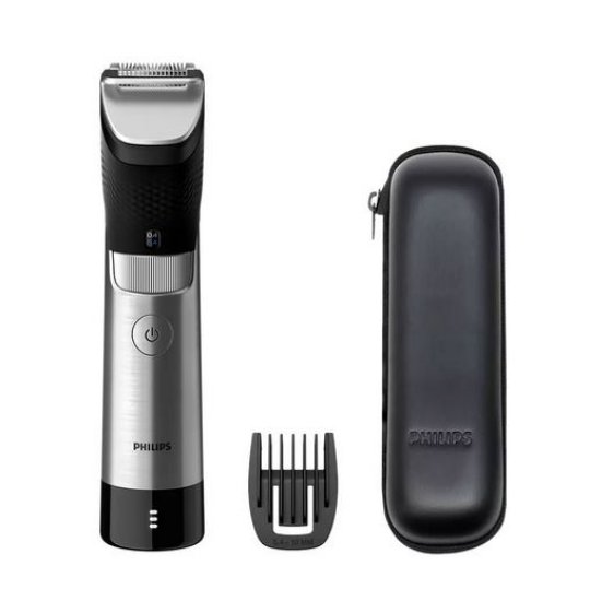 Aparat za brijanje PHILIPS BT9810/15, bežičan, vodootporan, 120 min, inox-crni