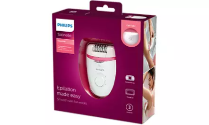 Epilator PHILIPS BRE255/00, kompaktni epilator s kabelom