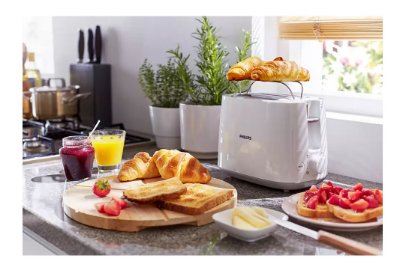 Toster PHILIPS HR2582/00, 900 W, 2 otvora, bijeli