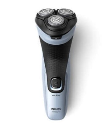 Aparat za brijanje PHILIPS X3003/00, bežična uporaba, za mokro i suho brijanje, svijetlo plavi