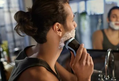 Aparat za brijanje PHILIPS X3003/00, bežična uporaba, za mokro i suho brijanje, svijetlo plavi